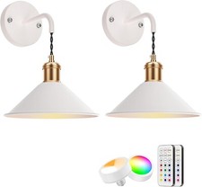 HURYEE Wall Light Fixtures Vanity Light Industrial Sconce Wall Lighting Indoor W