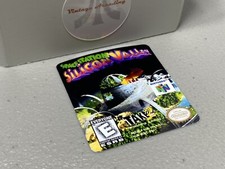 Space Station Silicon Valley N64 Nintendo Replacement Label