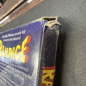 Rampage NES (Nintendo Entertainment System, 1988) Box Manual