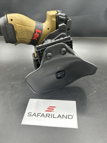 Safariland HK VP9sk Black ALS Holster for Heckler & Koch H&K New LH QLS - Picture 4 of 6