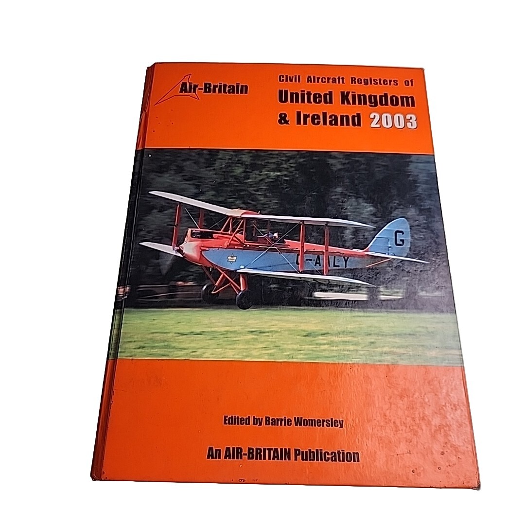 Civil Aircraft Registers UK & Ireland 2003 Hardback Book