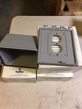 90550 TayMac Weatherproof Duplex Cover lot of 3 NIB