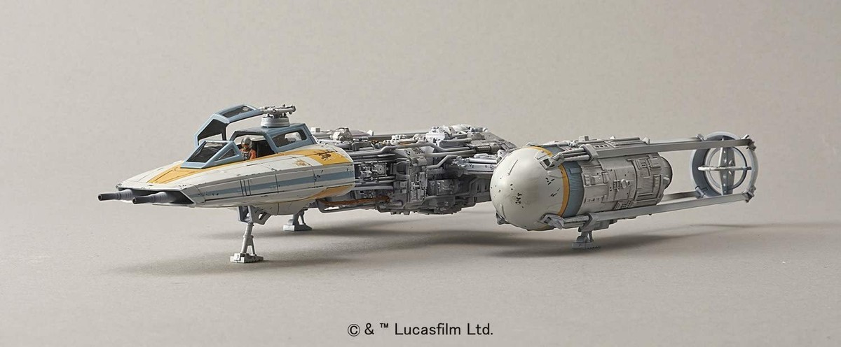 Star Wars Y-Wing Starfighter 1/72 Scale Plastic model