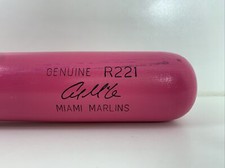 2014 Miami Marlins Casey McGehee Game Issued Mother's Day Bat 34