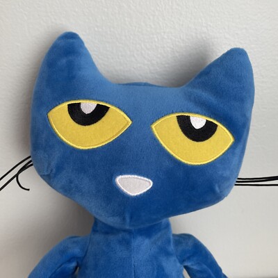 KOHLS CARES PETE THE CAT 15” PLUSH BLUE KITTY Book B James Dean