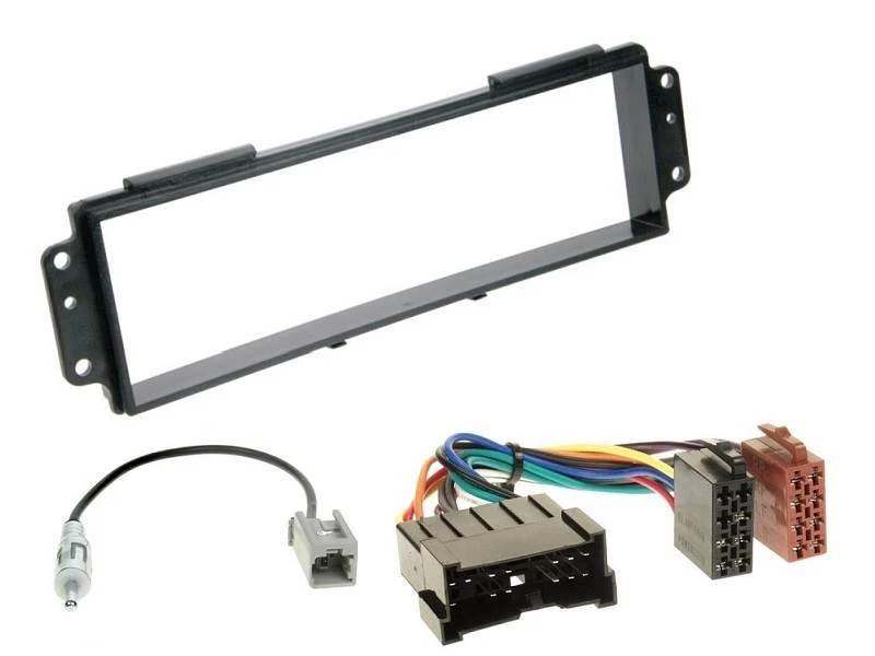 JVC Digital 1-DIN Autoradio DAB+ Bluetooth für KIA Rio 2000-2002 schwarz - Bild 2 von 4