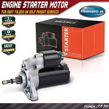 New Starter Motor for Seat Toledo VW Passat Golf Transporter Passat Caddy 17222N