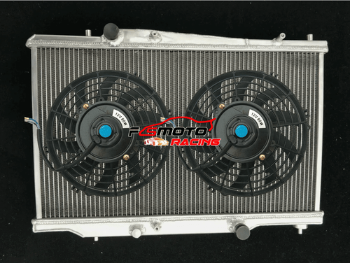 Aluminum Radiator &Fan For 2014-18 Ford Fiesta ST ST180 B3 L4 1.6L TURBO GTDI MT - Imagen 1 de 8