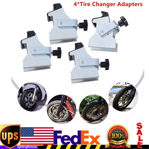 Tyre Changer Machine Clamp Jaw Tire Remove 4X Motorcycle ATV Wheel Rim