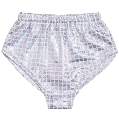 Kids Girls Panties Yoga Bottoms Dry-Fit Briefs Athletic Shorts Metallic Plaid - Picture 20 of 58