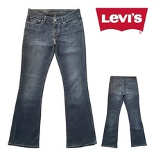 Vintage 90s LEVIS SAN FRANCISCO Womens 6 28X32 Demi Curve Bootcut Jeans Stretch