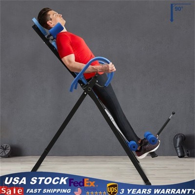 Therapy Pad Back Pain Relief Fitness Inversion Table Teeter Stretcher Machine US