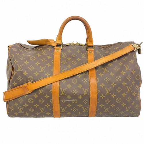 Louis Vuitton Boston Bag Monogram Keepall Bandouliere 50 M41416 762438