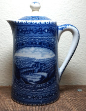 Baltimore & Ohio Railroad Early Centenary Chocolate Pot LAMBERTON CHINA 5-1/2