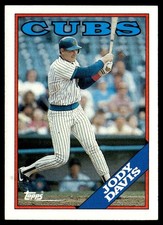 1988 Topps Jody Davis Chicago Cubs #615