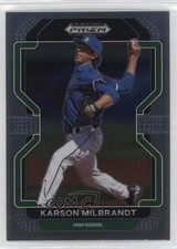 2022 Panini Prizm Draft Picks Karson Milbrandt #PDP85 0h29