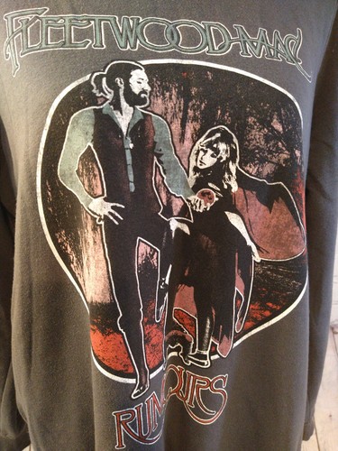 Felpa donna FLEETWOOD MAC / RUMORS grigia usata in ottime condizioni - TAGLIA 0 / vestibilità LARGE - XL - Foto 8 di 9