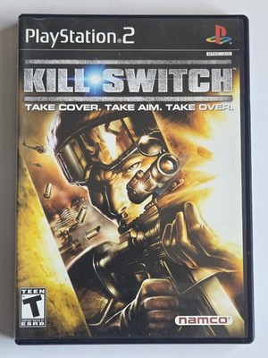 Kill Switch (PS2) Black Label CIB Complete & Tested - Namco Cover Shooter