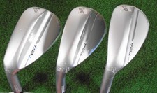 New LH Mizuno T24 52/10, 56/06, 60/06 White Satin Wedge Set, DG Tour Issue S400