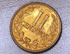 1965 Colombia 2 Centavos