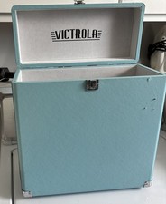 Portable Collector Vinyl Record Holder Storage Case Suitcase with Carry Handle