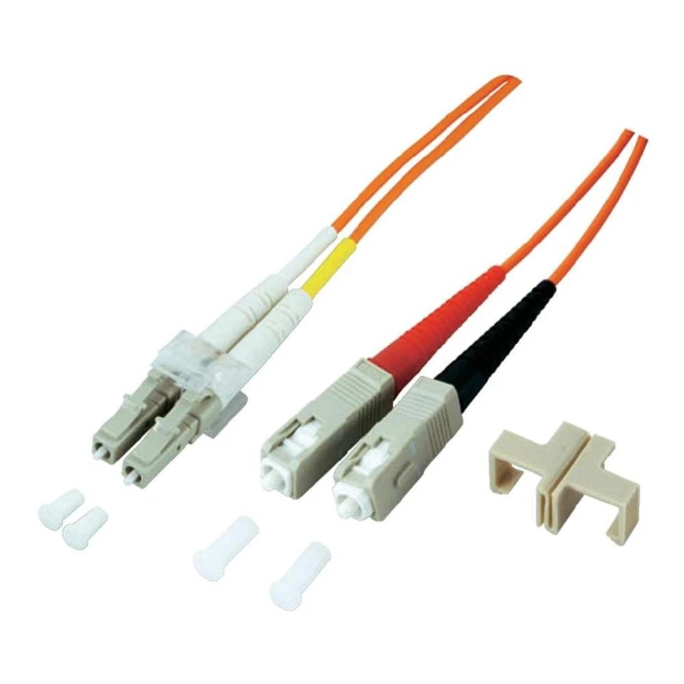 EFB-Elektronik, Violet Fiber Optic Cable – LC-SC 50/125µ 5 m LC SC beige, OM4 LC - Photo 1/1