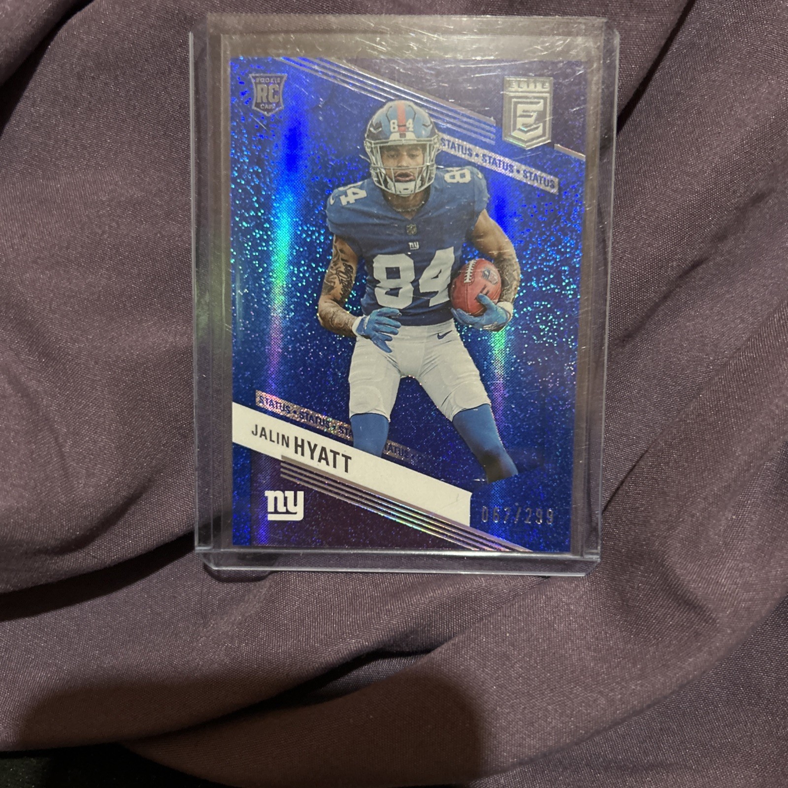 2023 Panini Donruss Elite - Rookies Jalin Hyatt #149 Status Sparkle /299 (RC)