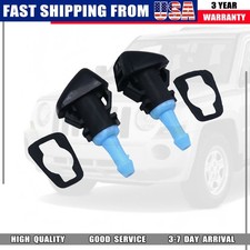 2x Windshield Washer Nozzle Jet Gasket Kit For Jeep Patriot North Sport Utility