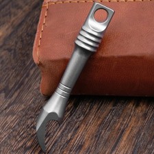 Titan EDC Mini Brechstange Flaschenöffner Schlüsselanhänger Leicht Tragbar