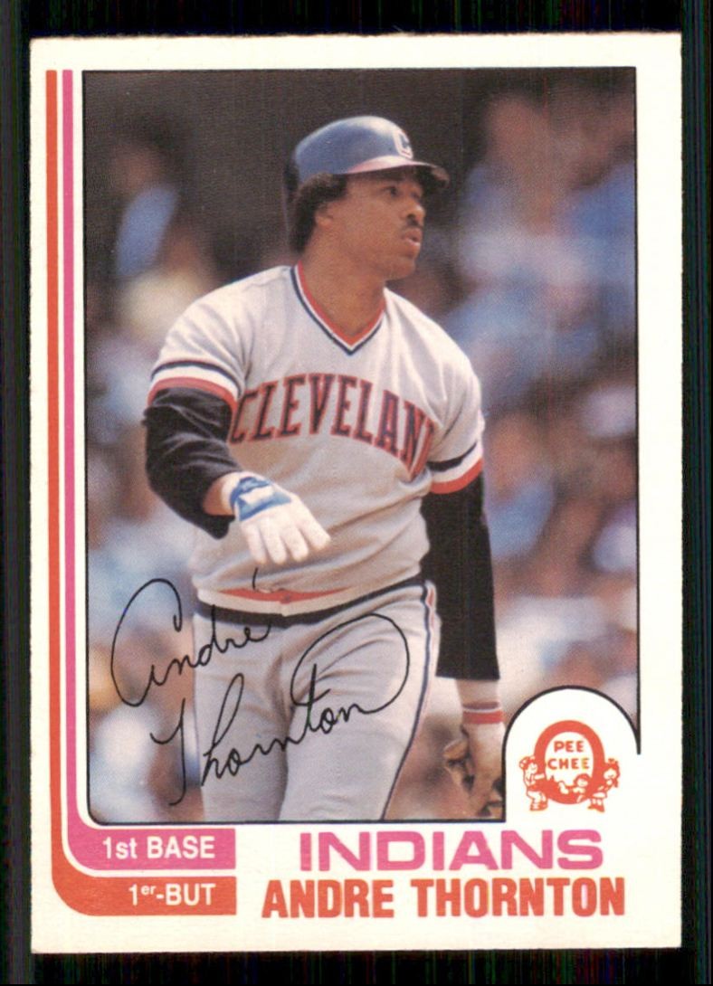 1982 O-Pee-Chee Andre Thornton Cleveland Indians #161