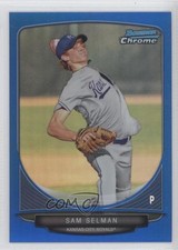 2013 Bowman Prospects Chrome Blue Refractor 165/250 Sam Selman #BCP110 9eo