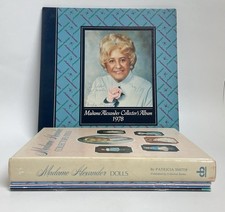 Vintage Madame Alexander Collectors Guide Doll Book Lot 5 Piece And 1 LP Album