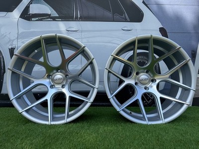 4X R20'' 5X120 Haxer HX022 Polierte Silberne Halb Matt Felgen: Passt Für BMW