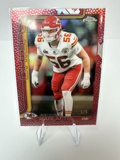 2025 Topps Chrome George Karlaftis #152 Pig Skin Refractor 5/5