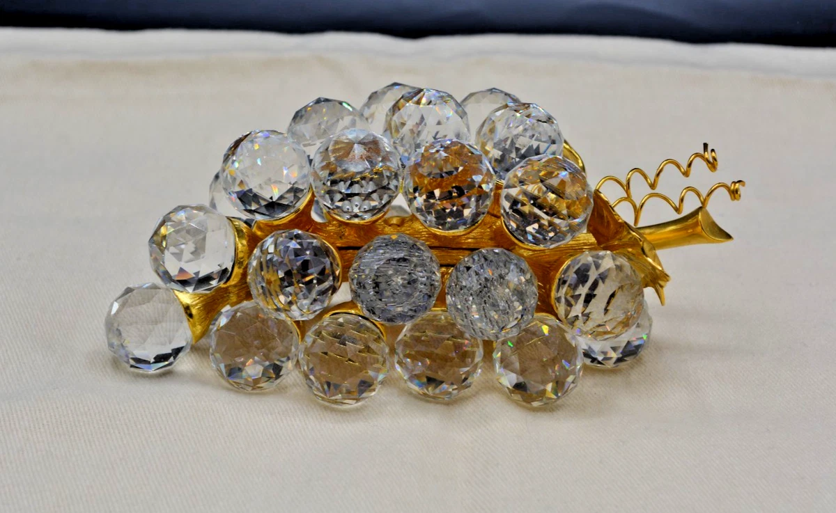 施华洛世奇水晶摆件葡萄| eBay