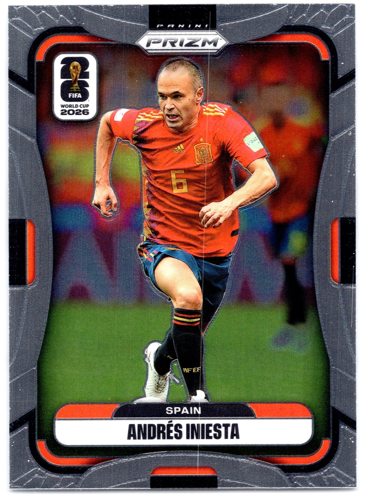 2026 Panini Prizm FIFA World Cup #84 Andres Iniesta
