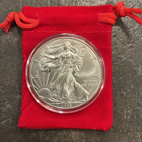 2015 American Silver Eagle 1 oz .999 Fine Silver BU #3