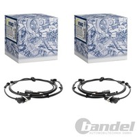 2X Vemo ABS-SENSOR Raddrehzal Hinten Passend FüR Audi A4