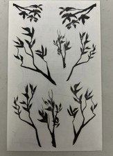 Mrs. Grossman s Large Stickers Flowers Brush Branches