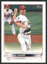 2022 Topps #334 J.A. Happ St. Louis Cardinals 49963
