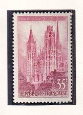 🦬Timbre France N°1129 Neuf ** Cathédrale de Rouen 1957  - MNH**🦬