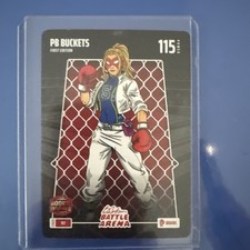 Paige Bueckers PB Buckets 2026 Bo Jackson Battle Arena Rookie Brawl RC #187 Card. rookie card picture