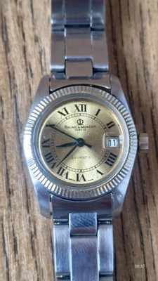 BAUME & MERCIER GENEVE BAUMATIC SWISS MADE ETA WOMEN AUTOMATIC