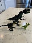 LEGO Dino Attack (7297) Mutant T-Rex (7295) Mutant Velociraptor & Dilophosaurus
