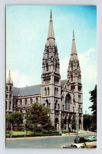 St Pauls Cathedral Pittsburgh PA Pennsylvania Roman Catholic Church Postcard UNP