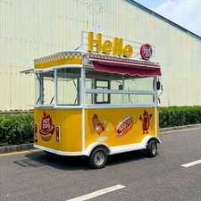 Fast Food Hot Dog Multifunctional Motor Tricycle Mobile Food Car Tricycle Food