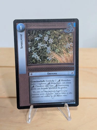 Lord of the Rings CCG 4R289 Simbelmyne Rare German Foil SP