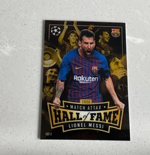 Topps 2024-25 Match Attax Chrome Hall of Fame Lionel Messi HOF 4 FC Barcelona