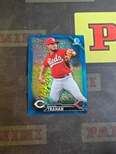 2016 Bowman Chrome Baseball Blue Shimmer Refractor Blake Trahan