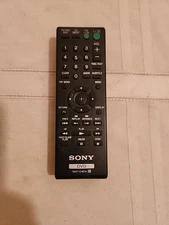 Sony DVD Remote Control RMT-D187A Replacement Black - Has Been Tested
